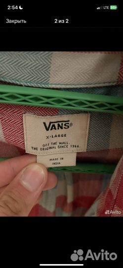 Рубашка vans