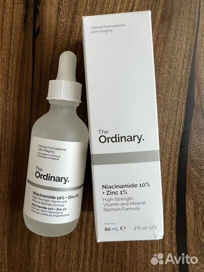 The Ordinary Niacinamide 10 % + Zinc 1 % сыворотки