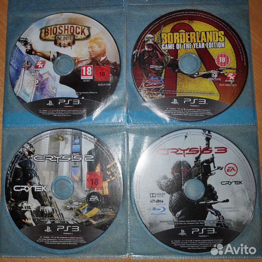 Игры диски для PS3