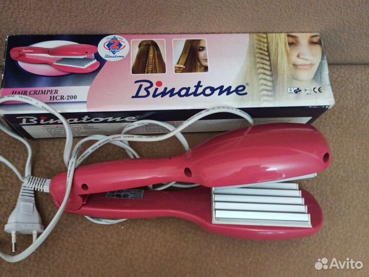 Щипцы гофре Binatone