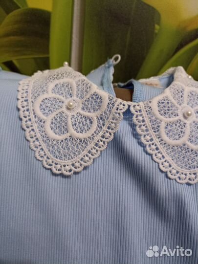 Блузки школьные 122 128