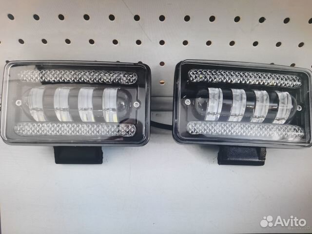 Led туманки с Дхо 80w 12/24v 2шт