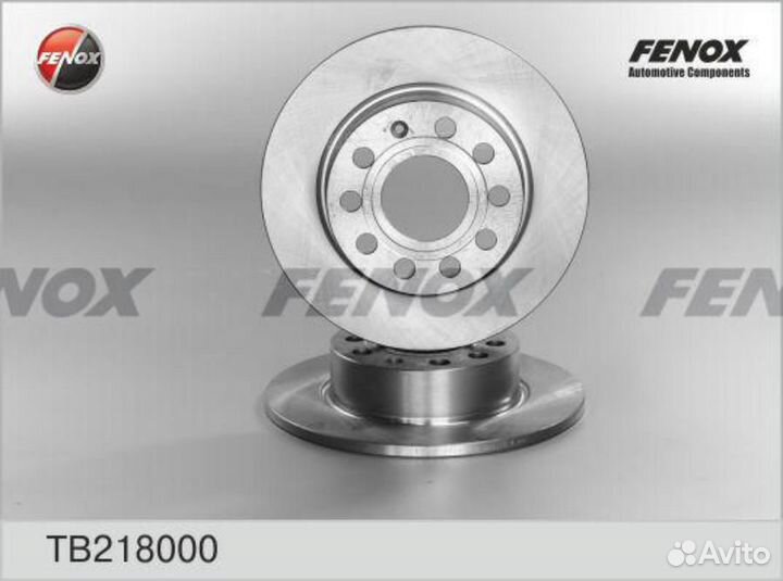Fenox TB218000 Диск тормозной зад прав/лев