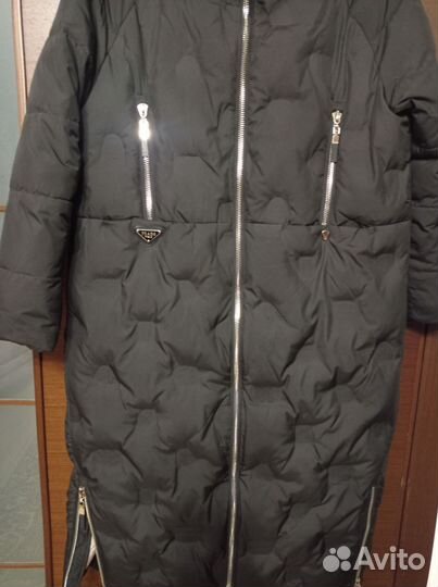 Пуховик зимний женский 48