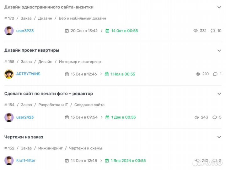 Создание сайтов / SEO продвижение