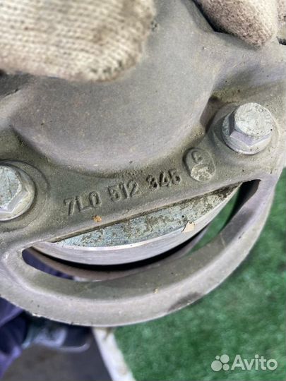 Амортизатор задний левый Porsche Cayenne 1 2002-20