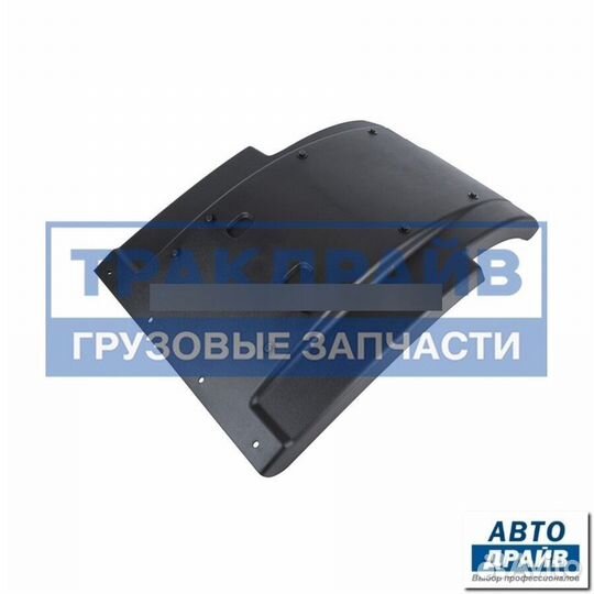 Крыло кабины с креплениями черный пластик правый Д