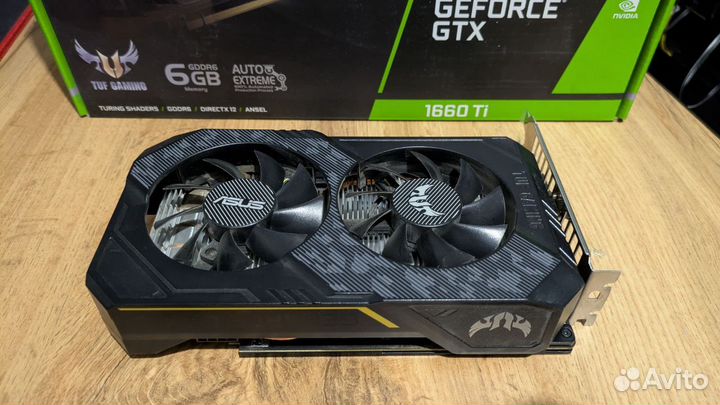 GTX Asus 1660 Ti TUF Gaming EVO