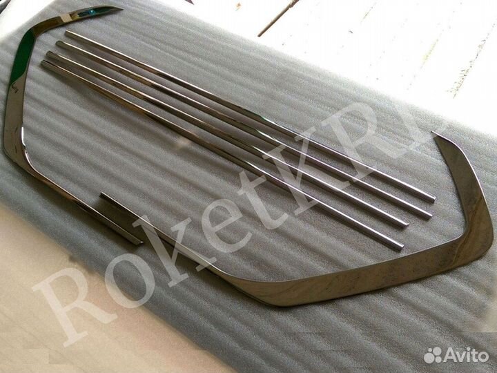 Молдинг окон Хром Land Cruiser Prado 150 09-19