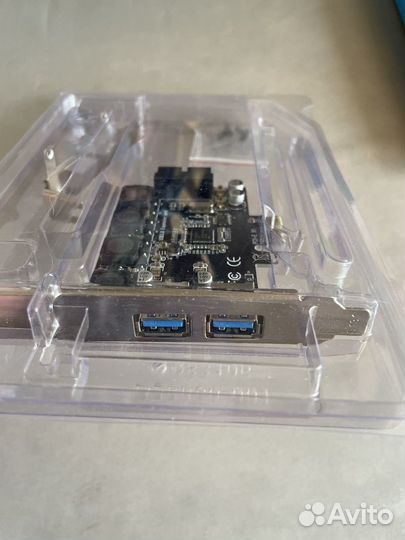 Сетевой контроллер Контроллер PCI-E USB 3.0 2-port