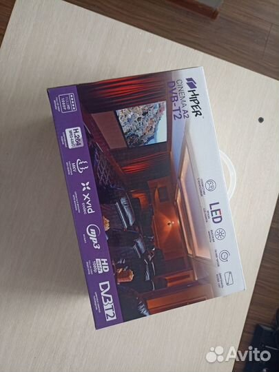 LED LCD Проектор hiper cinema A2 DVB-T2 /тв тюнер