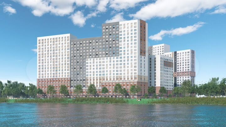 3-к. квартира, 56,9 м², 22/23 эт.