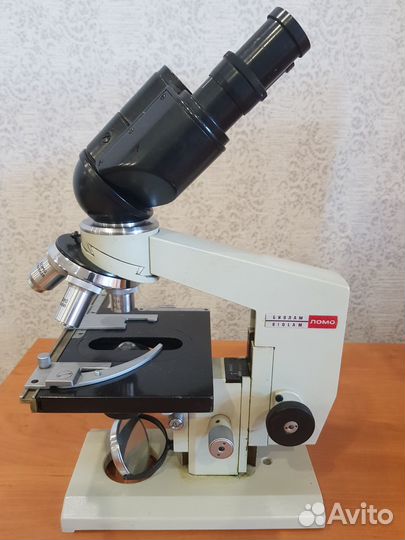 Микроскоп ломо биолам с насадкой ау-12