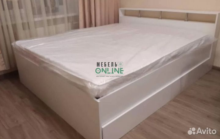 Кровать Саломея двуспальная 160х200 с ящиками