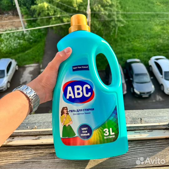 Гель для стирки ABC 3 литра