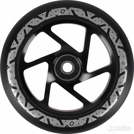 Колесо skip Pull2 110x24mm черно-серебристый Sim45