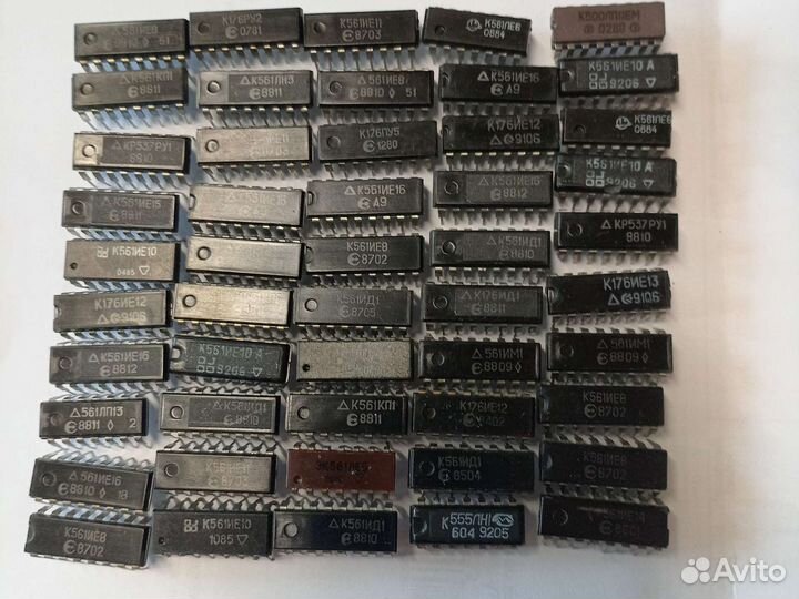 Микросхемы 561 серии счетчики