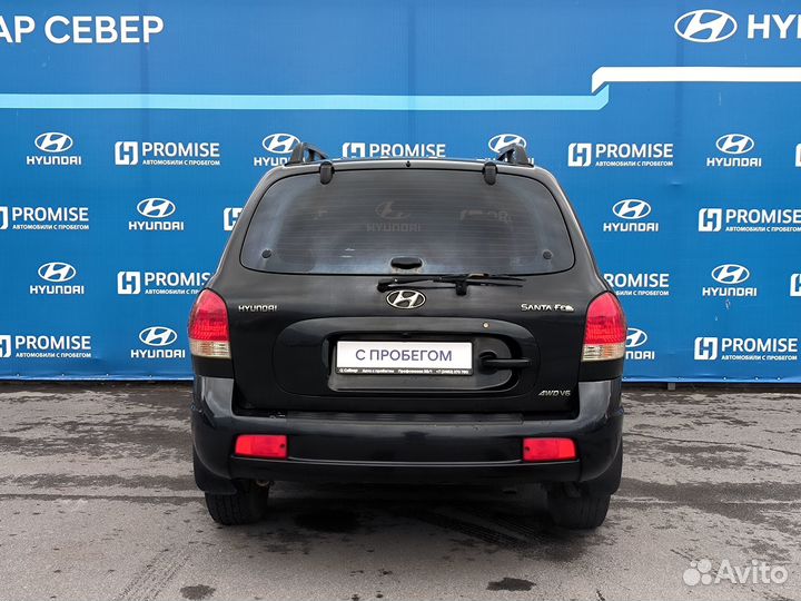 Hyundai Santa Fe 2.7 AT, 2007, 127 000 км