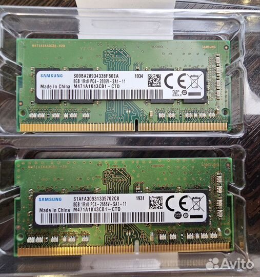 Оперативная память Samsung 8gb 1rx8 pc4 2666