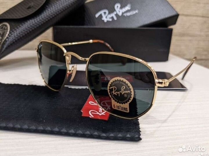 Очки ray ban hexagonal