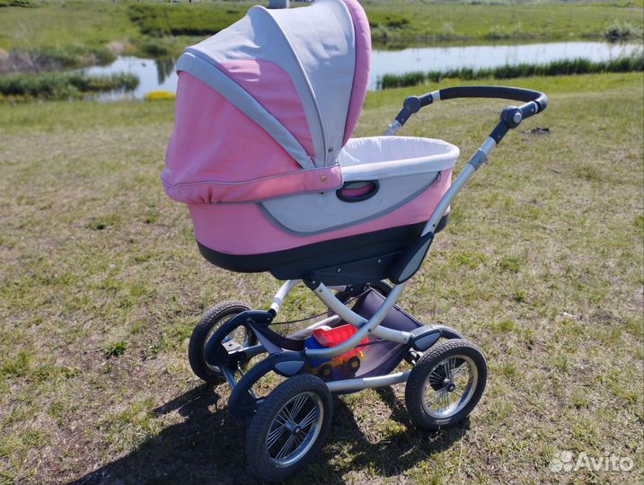 Коляска Geoby на алюминиевой раме