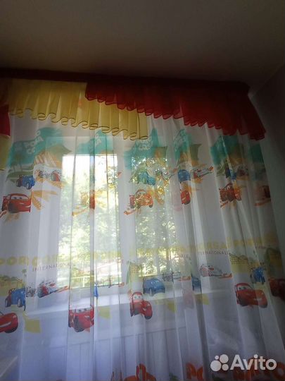 Шторы с машинками