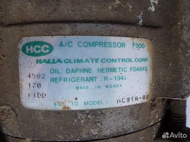 Компрессор кондиционера Hyundai Galloper