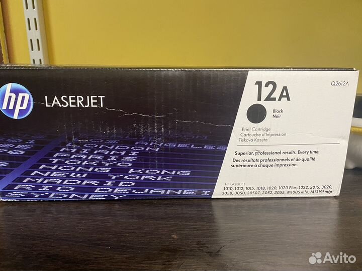 Картридж нр 12а