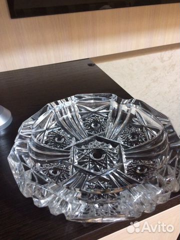 Пепельница хрустальная СССР