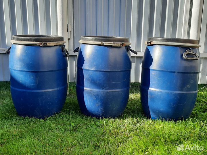 Пластмассовые бочки на 50 литров