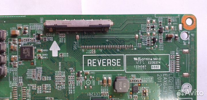 Плата EAX64317404 (1.0) EBR75149853 от LG 42LM340T