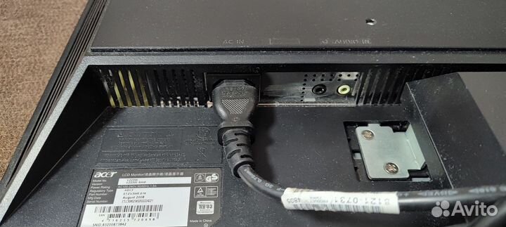 Монитор acer v223w