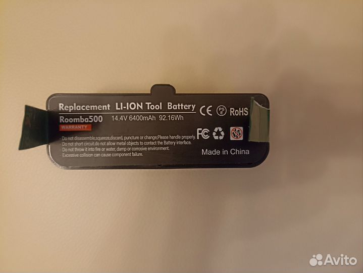 Аккумулятор для Irobot