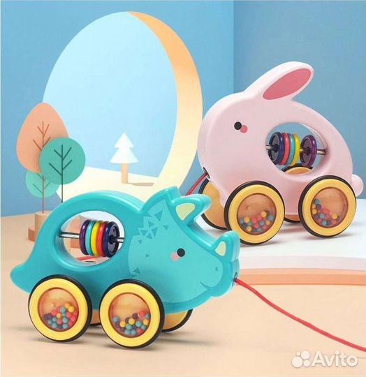 Каталка-погремушка