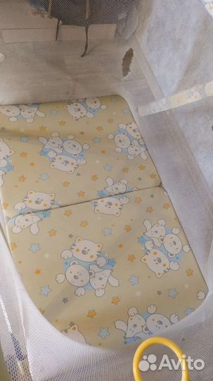 Большой детский манеж бу