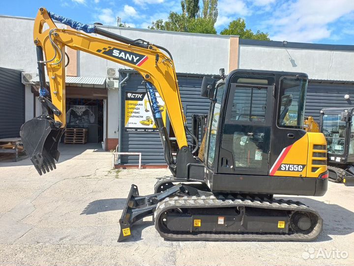 Мини-экскаватор Sany SY55C, 2024