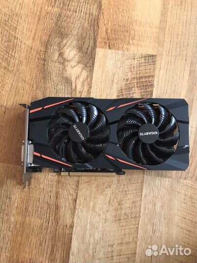 Видеокарта gigabyte-RX580 gaming-4gb