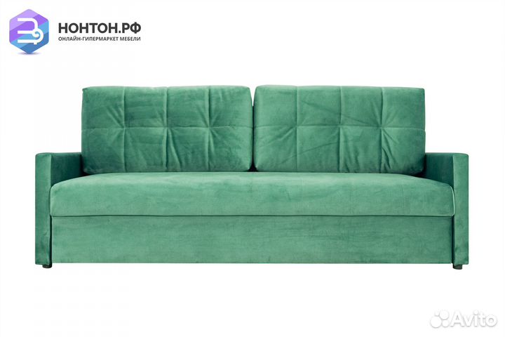 Диван еврокнижка Норд зеленый