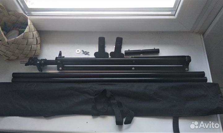 Стойка держатель для фона и хромакея 150 х 200 см