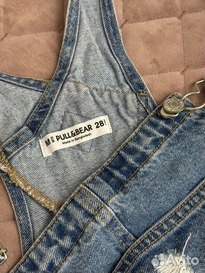 Джинсовое платье pull&bear