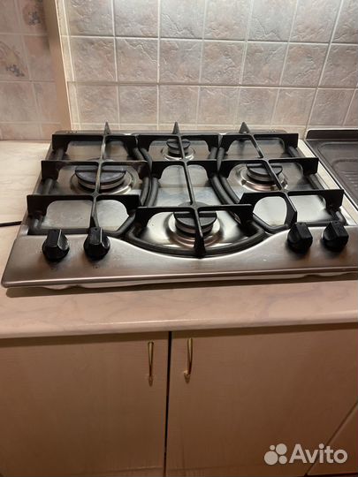 Газовая варочная панельariston и духовой шкаф веко