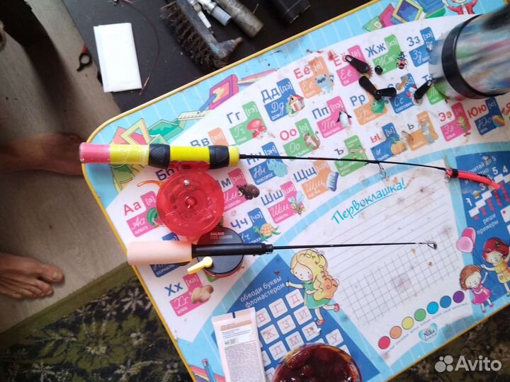 Удочка для зимней рыбалкиsalmo