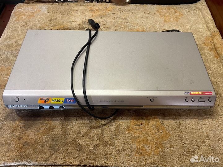 Dvd проигрыватель samsung dvd-p465kd