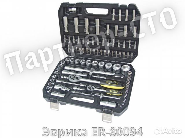 Набор инструментов 94 предмета Эврика ER-80094