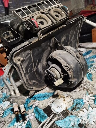 Печка на mercedes 124