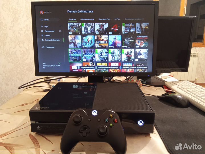 Игровая приставка xbox one 500gb