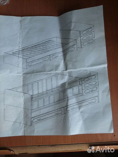Кровать трансформер