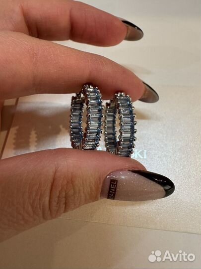 Серьги Swarovski Matrix