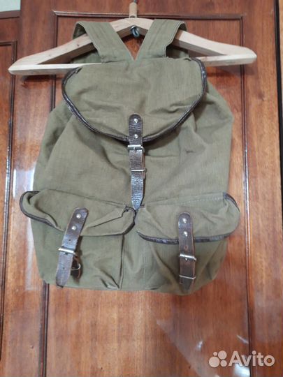 Рюкзак походный брезентовый