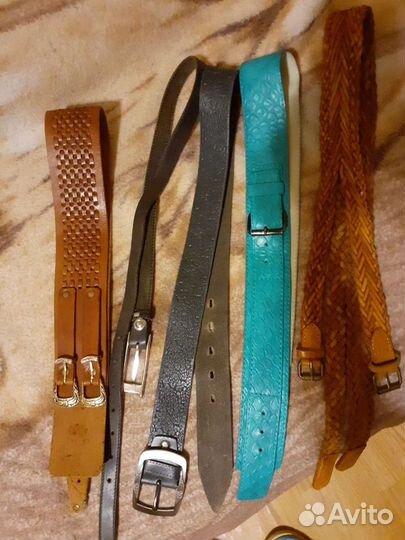 Ремени женский кожаный